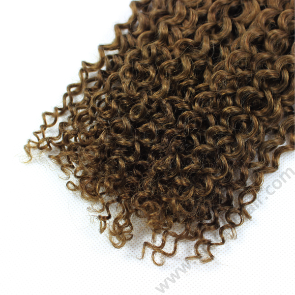 Kinky curl Brazilian hair extension  LJ99